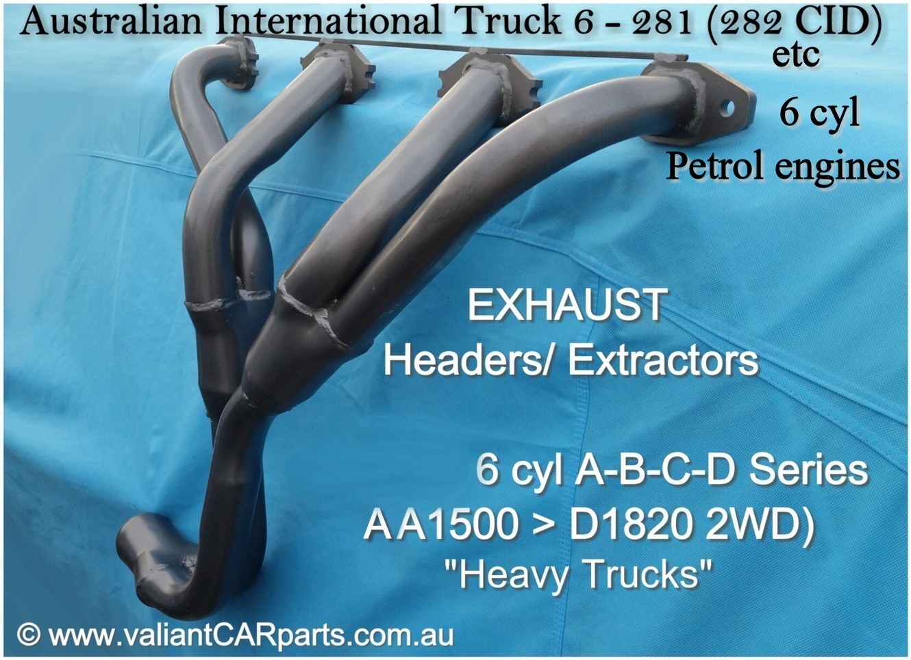 Australian_International_IH_Truck_6-281_6-282_EXHAUST_HEADERS_Extractors_petrol_AA-AB-C-D_line___