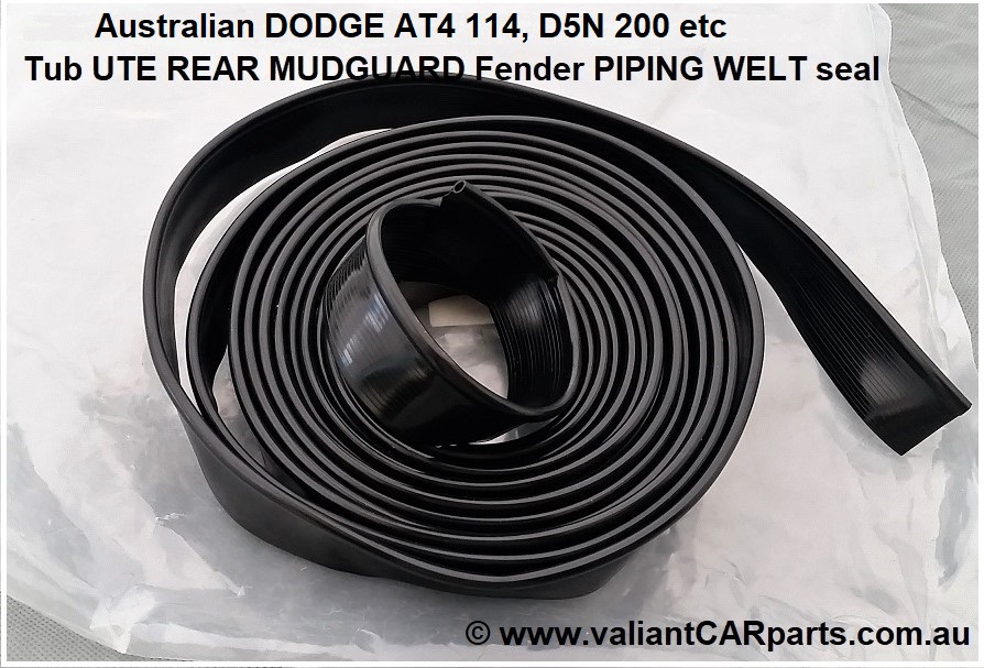 DODGE_AT4_114_D5N_200_Tub_UTE_REAR_MUDGUARD_Fender_PIPING_WELT_seal
