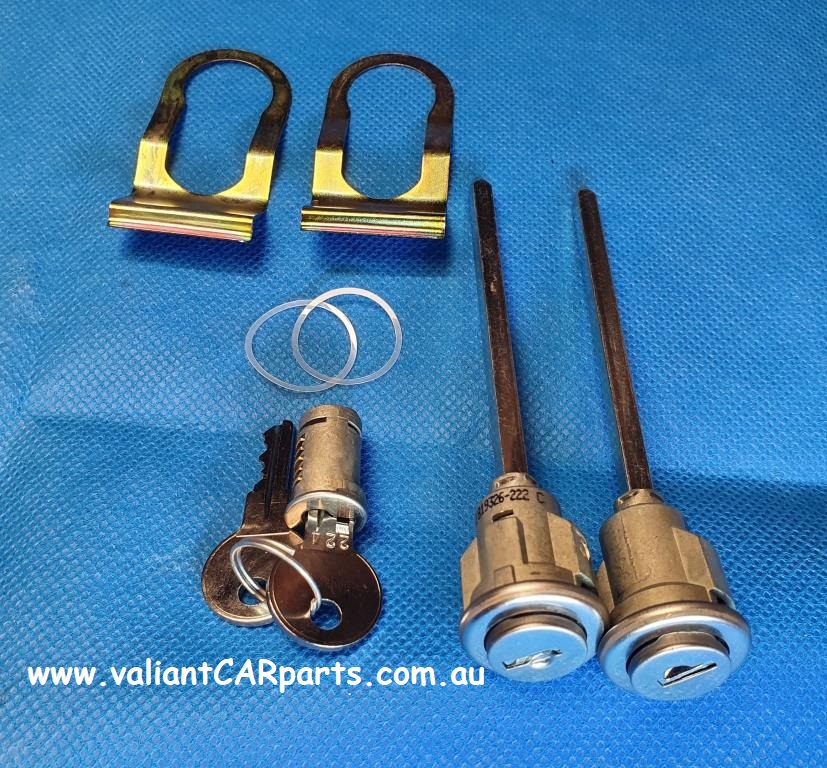 Dodge_AT4-D5N_truck_complete_SET_door_lock_ignition_key_barrels_keys_retainers