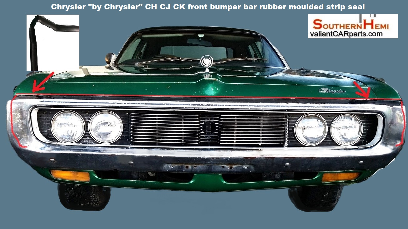 Chrysler_CH_CJ_CK_front_bumper_bar_rubber_moulded_strip_seal-SH